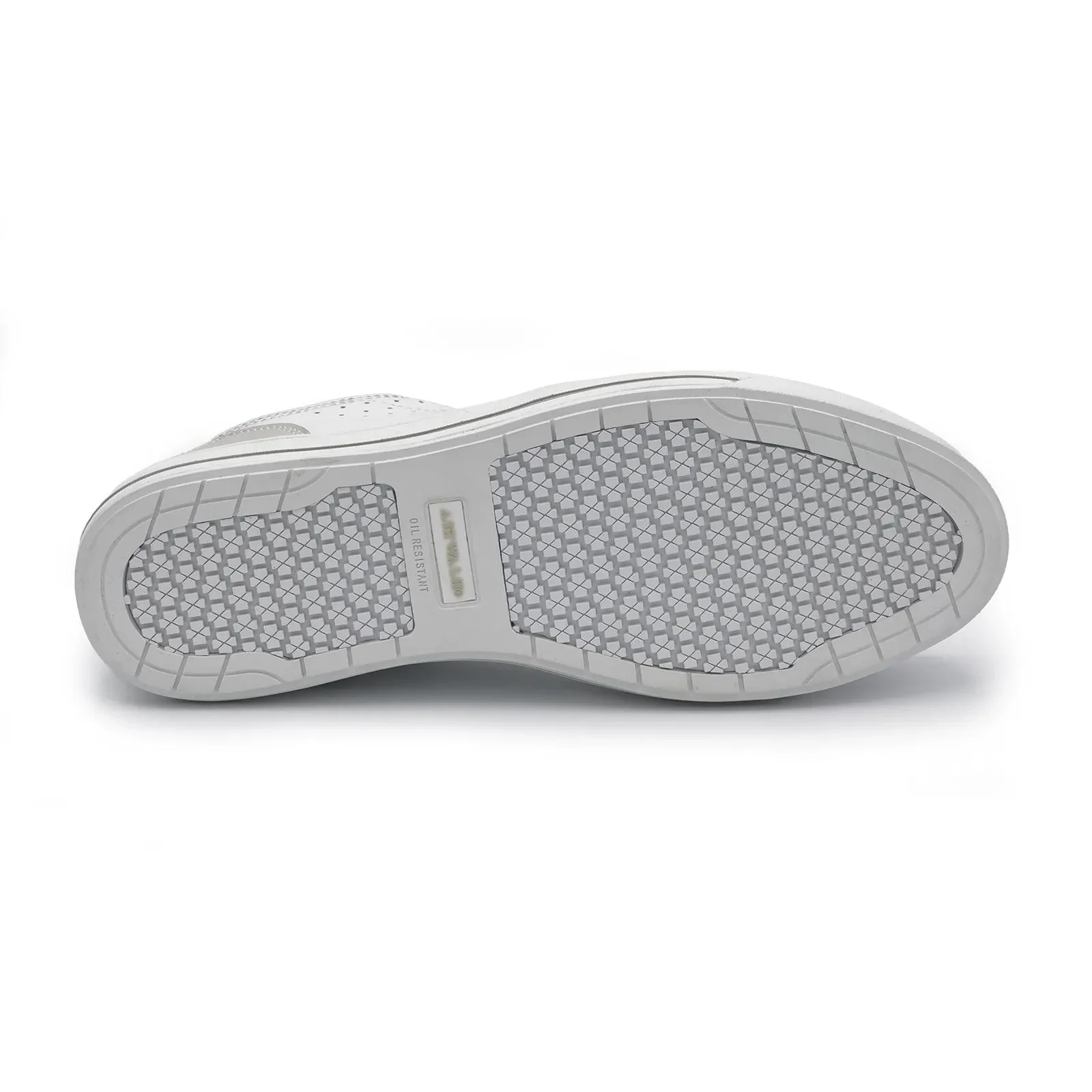 Arena Composite Toe Work Shoes – White/Gray - Image 3