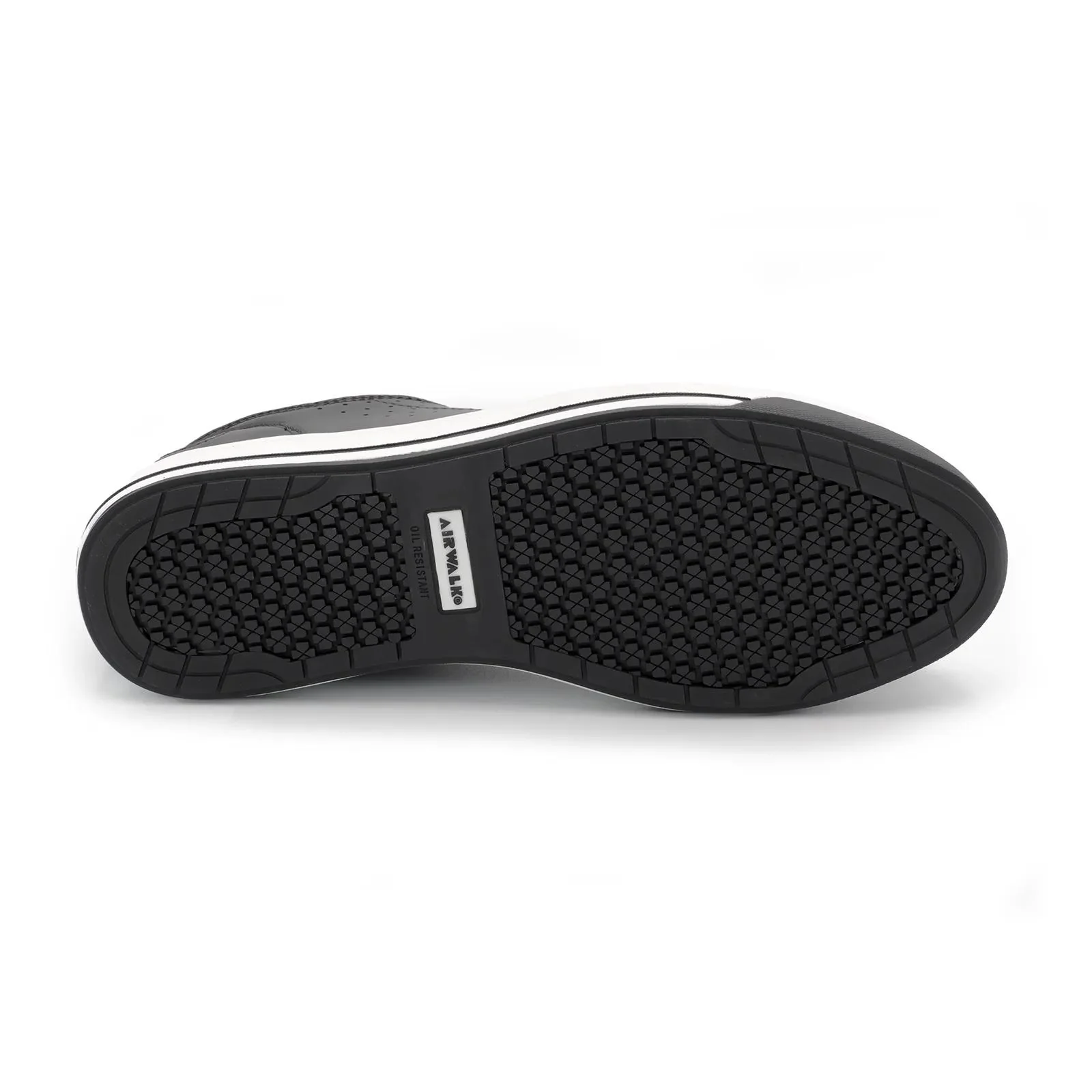 Arena Composite Toe Work Shoes – Black/White - Image 3