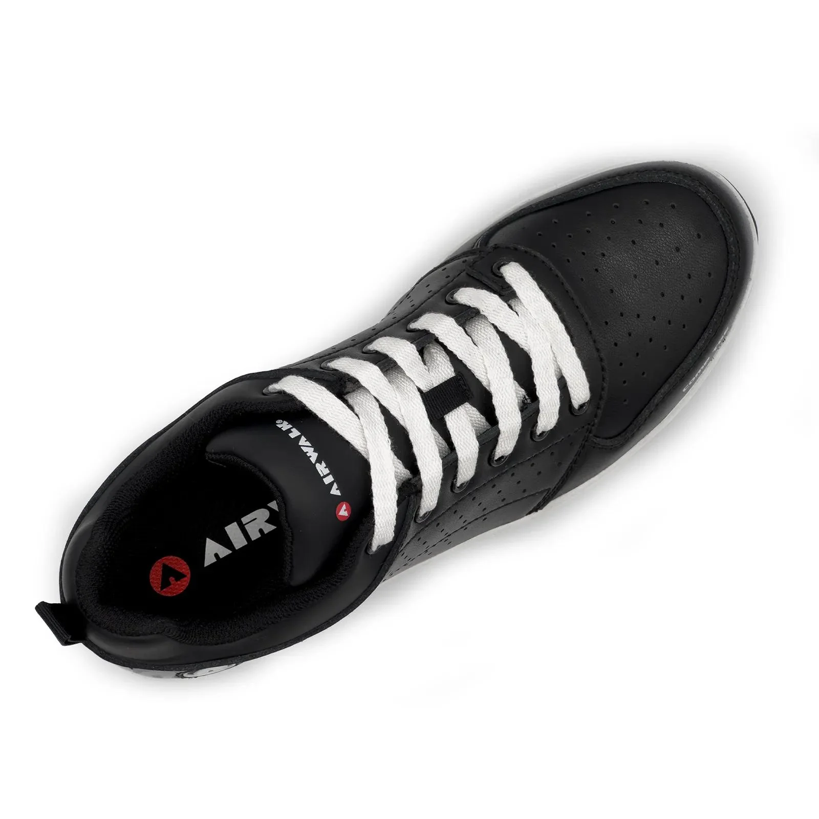 Arena Composite Toe Work Shoes – Black/White - Image 4