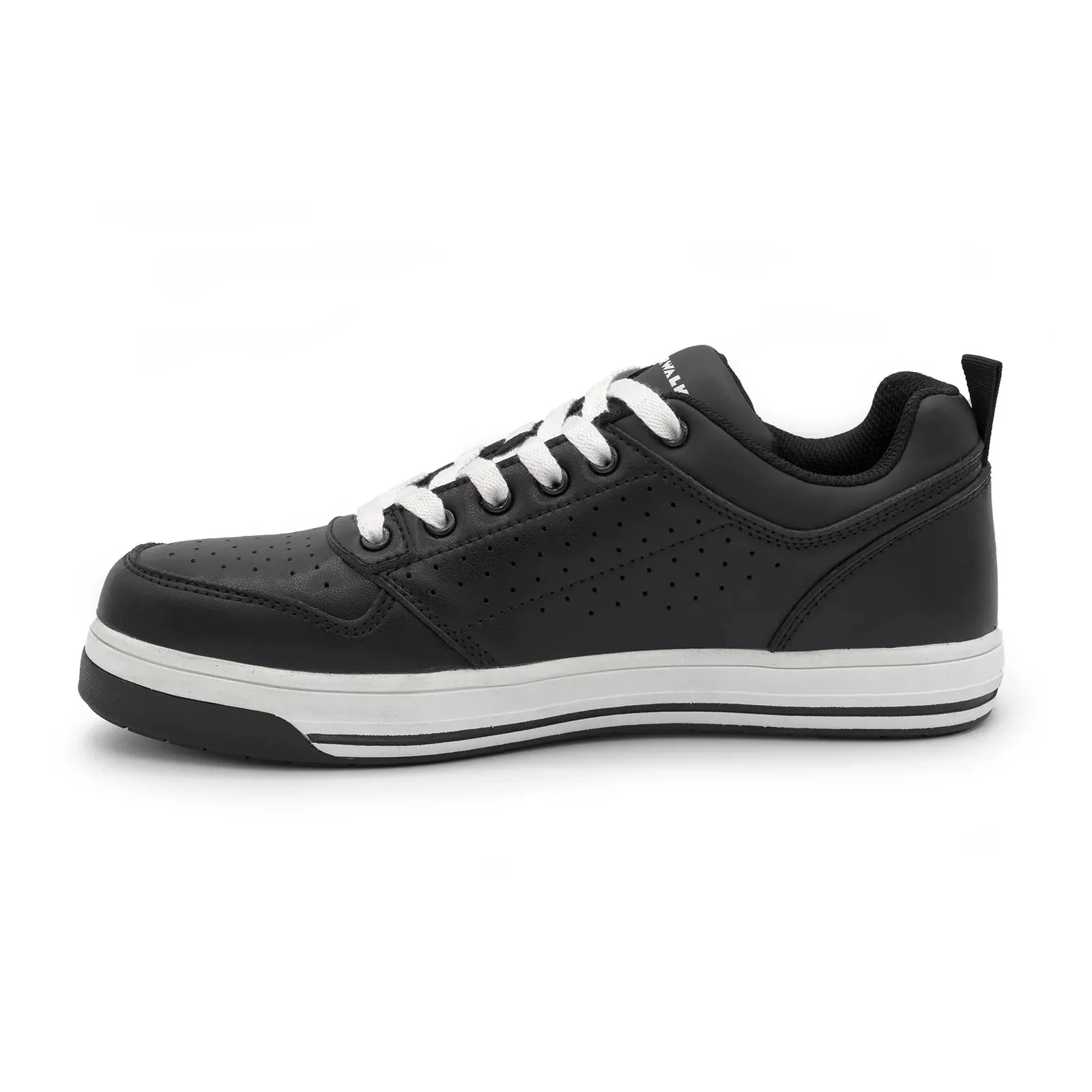 Arena Composite Toe Work Shoes – Black/White - Image 6