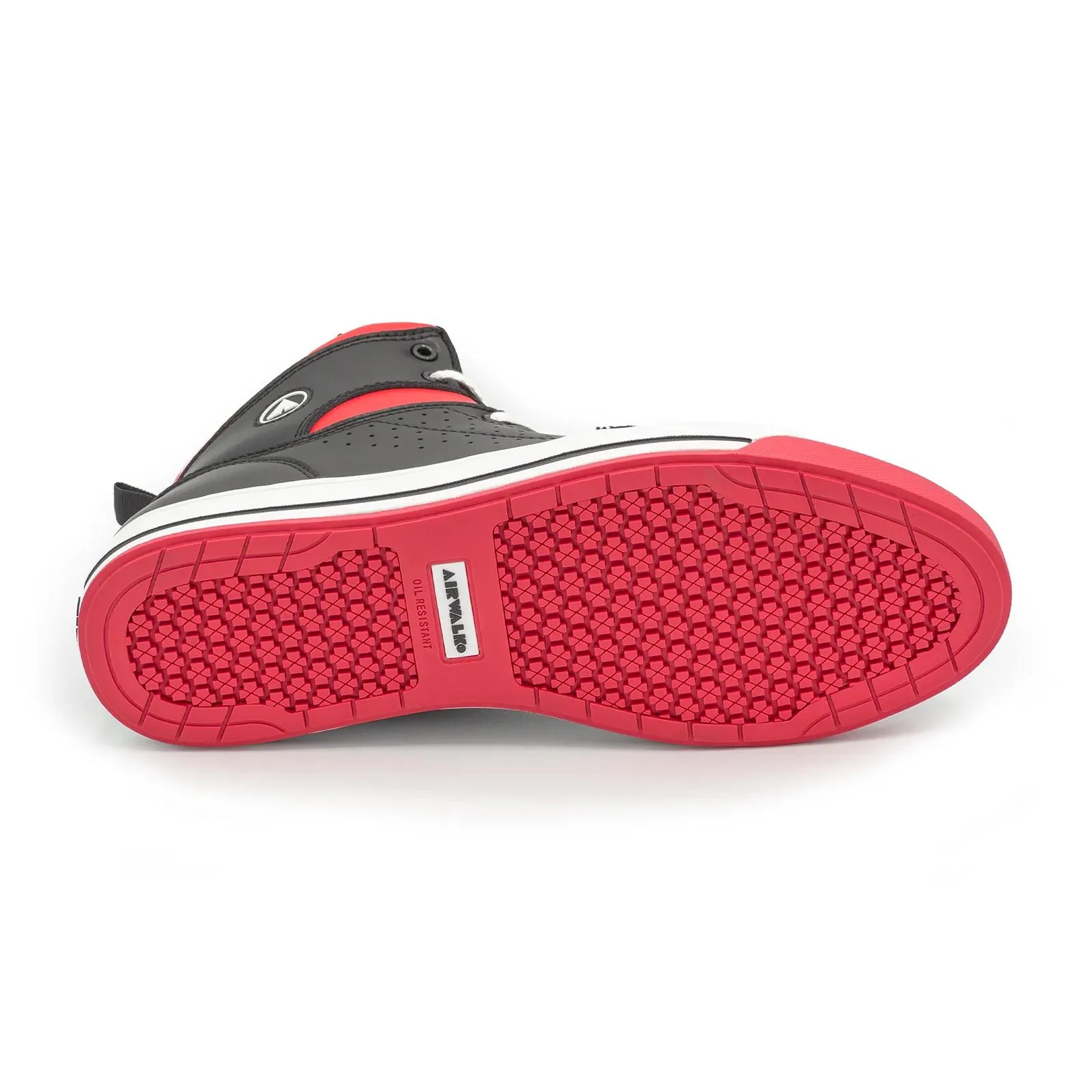 Arena Mid Composite Toe Work Shoes – Black/Red - Image 3
