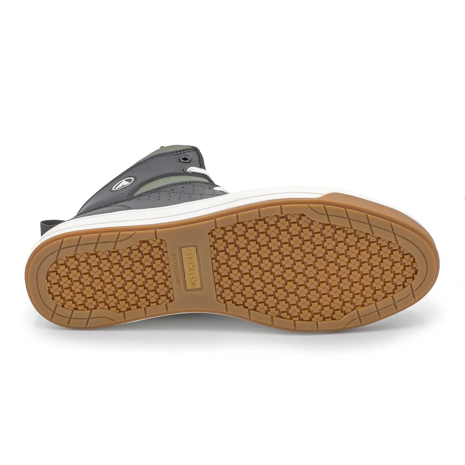 Arena Mid Composite Toe Work Shoes – Black/Olive - Image 3