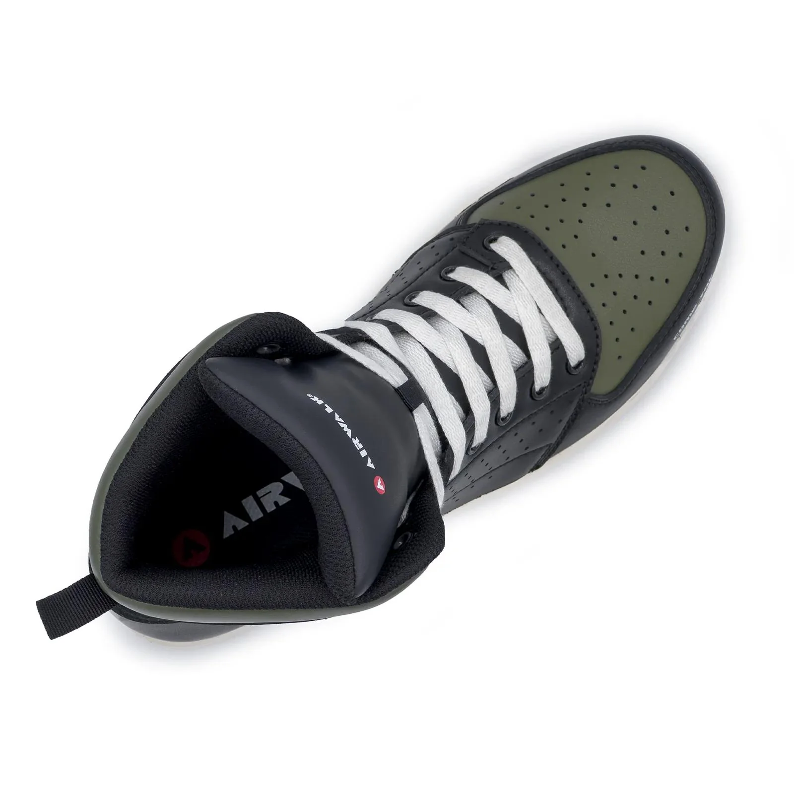 Arena Mid Composite Toe Work Shoes – Black/Olive - Image 4