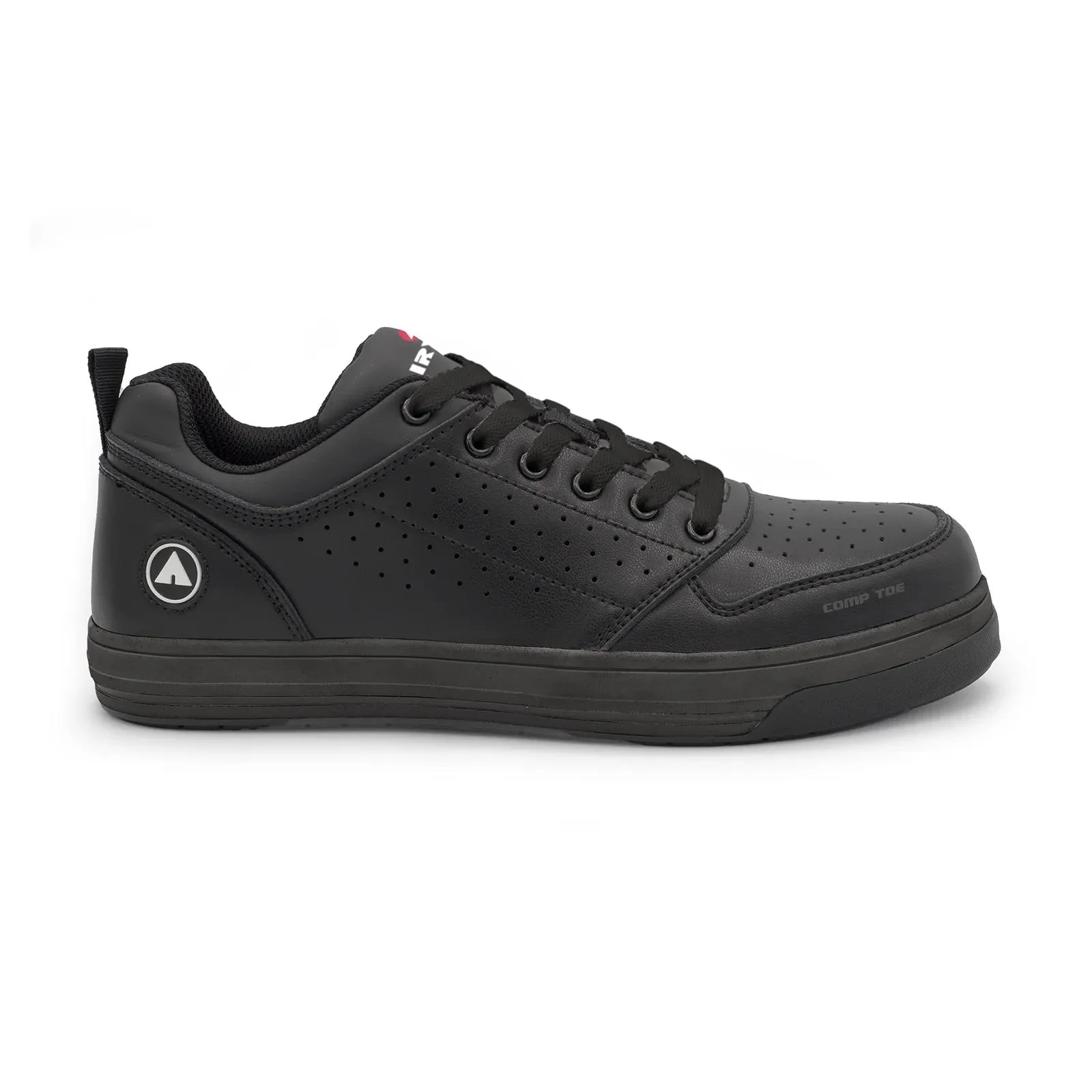 Arena Women’s Composite Toe Work Shoes – Black/Black