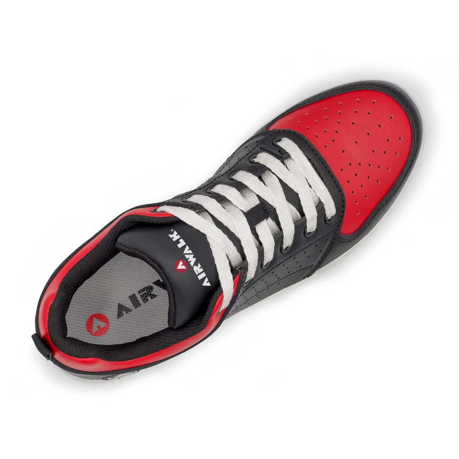 Arena Women’s Composite Toe Work Shoes – Black/Red - Image 4