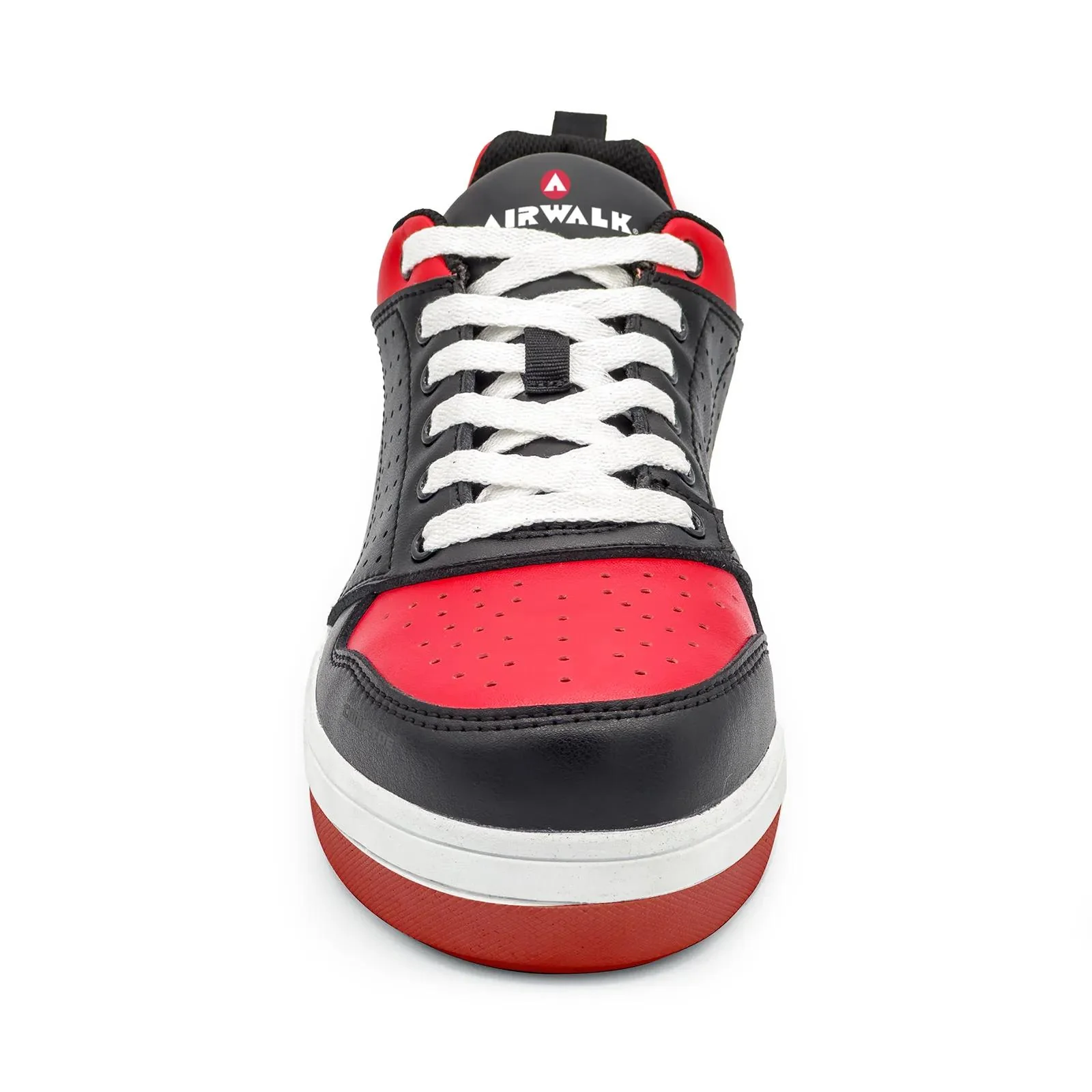 Arena Women’s Composite Toe Work Shoes – Black/Red - Image 7