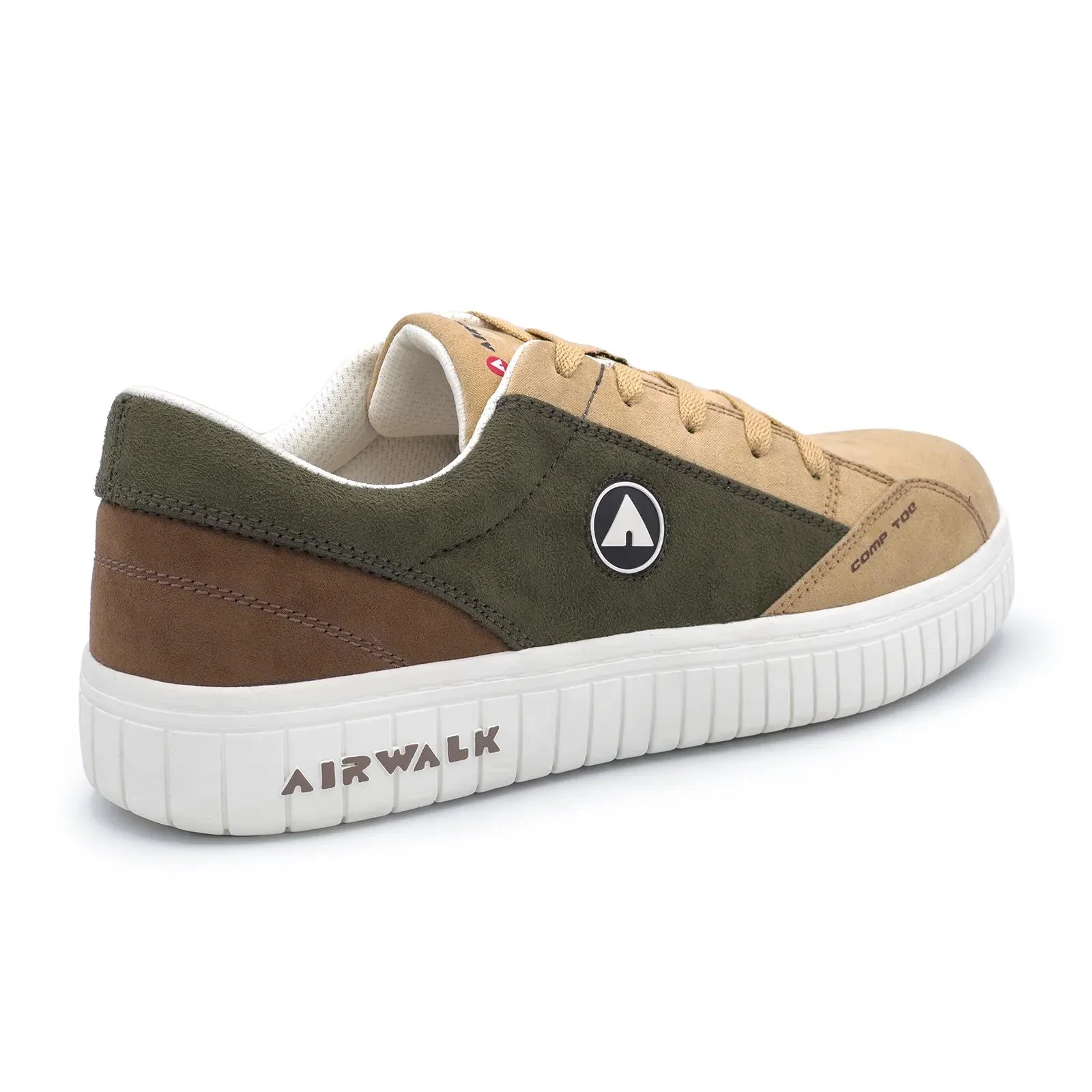 Camino Composite Toe Work Shoes – Tan/Sail - Image 6