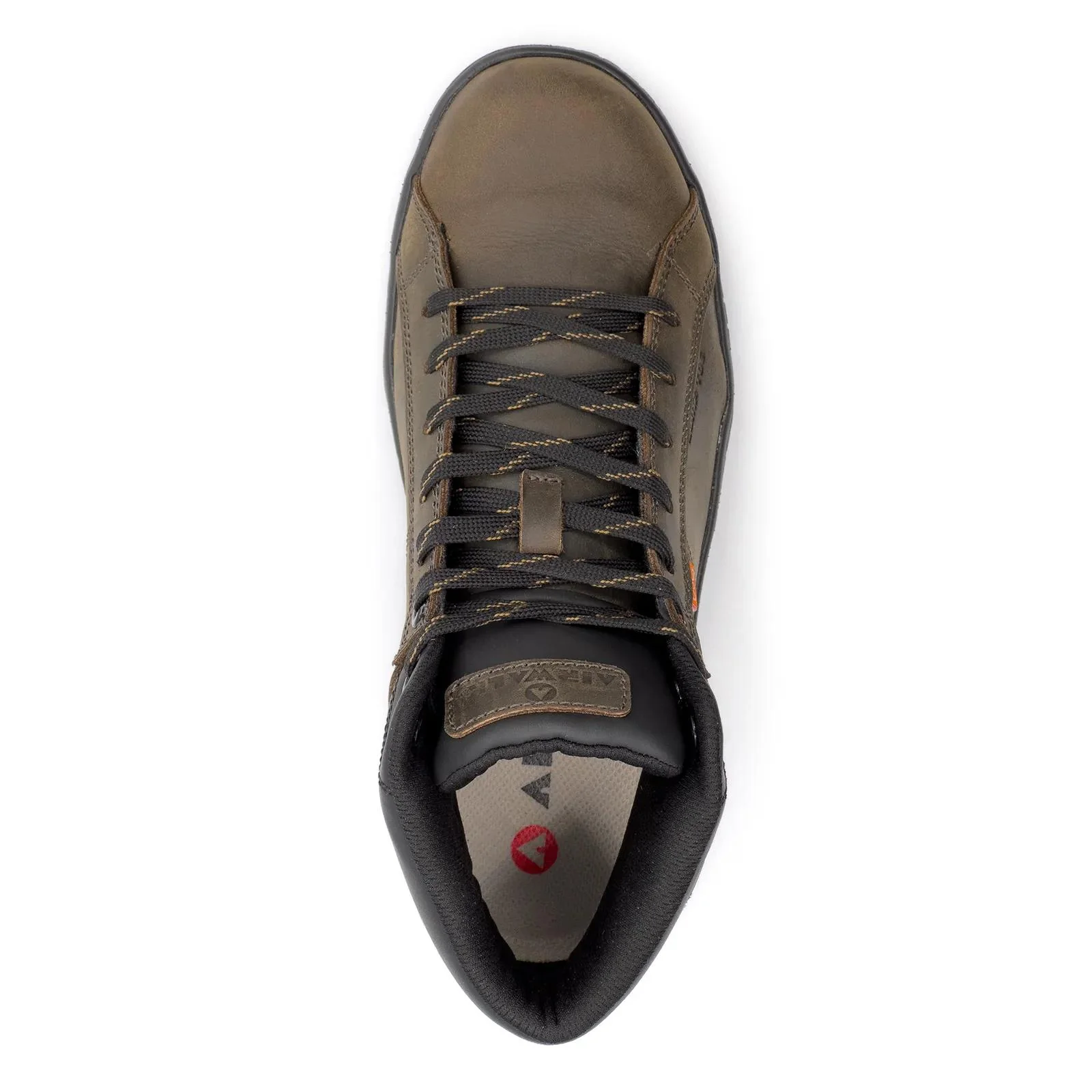 Deuce Internal Met Leather Mid Composite Toe Work Boots – Dark Coffee - Image 4