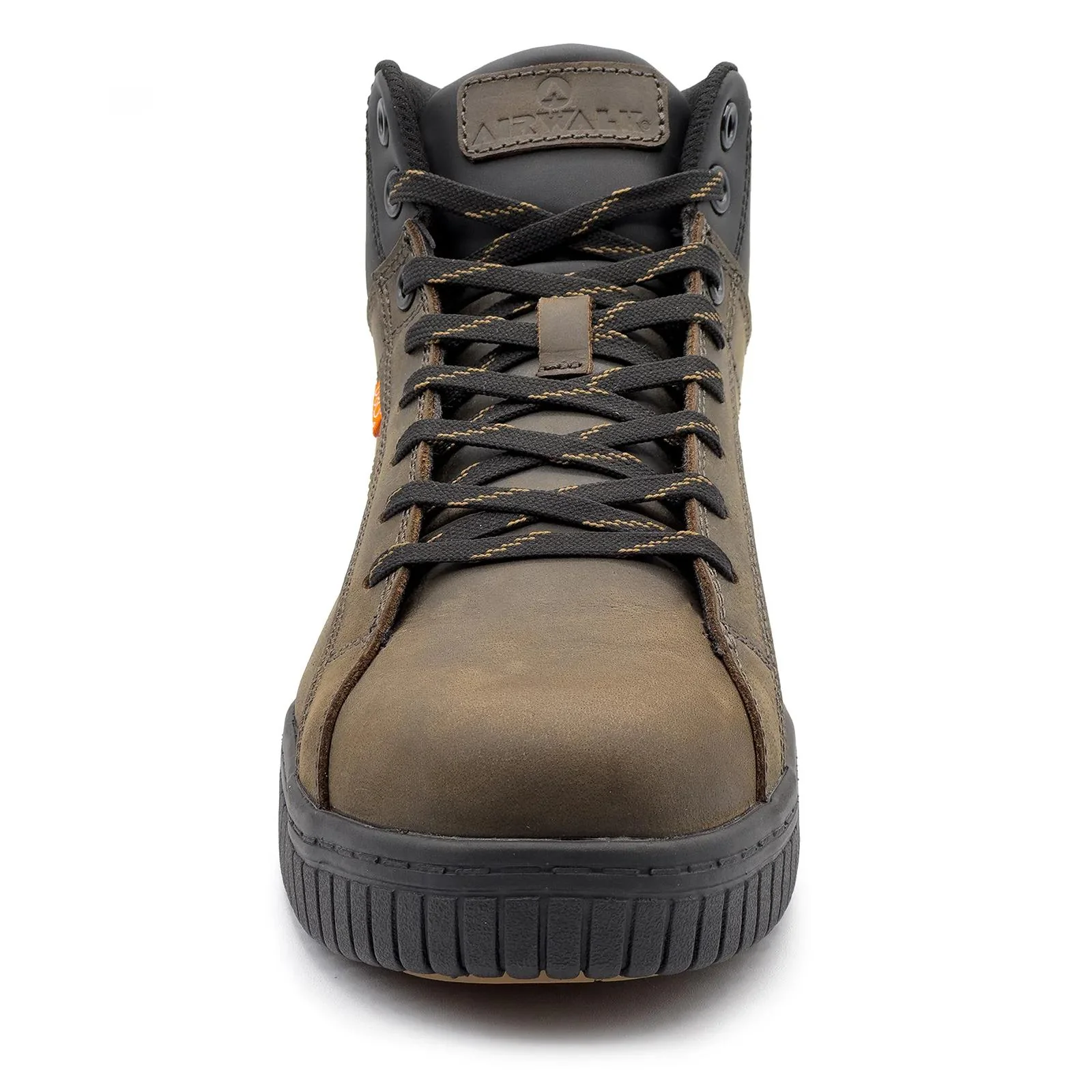 Deuce Internal Met Leather Mid Composite Toe Work Boots – Dark Coffee - Image 8