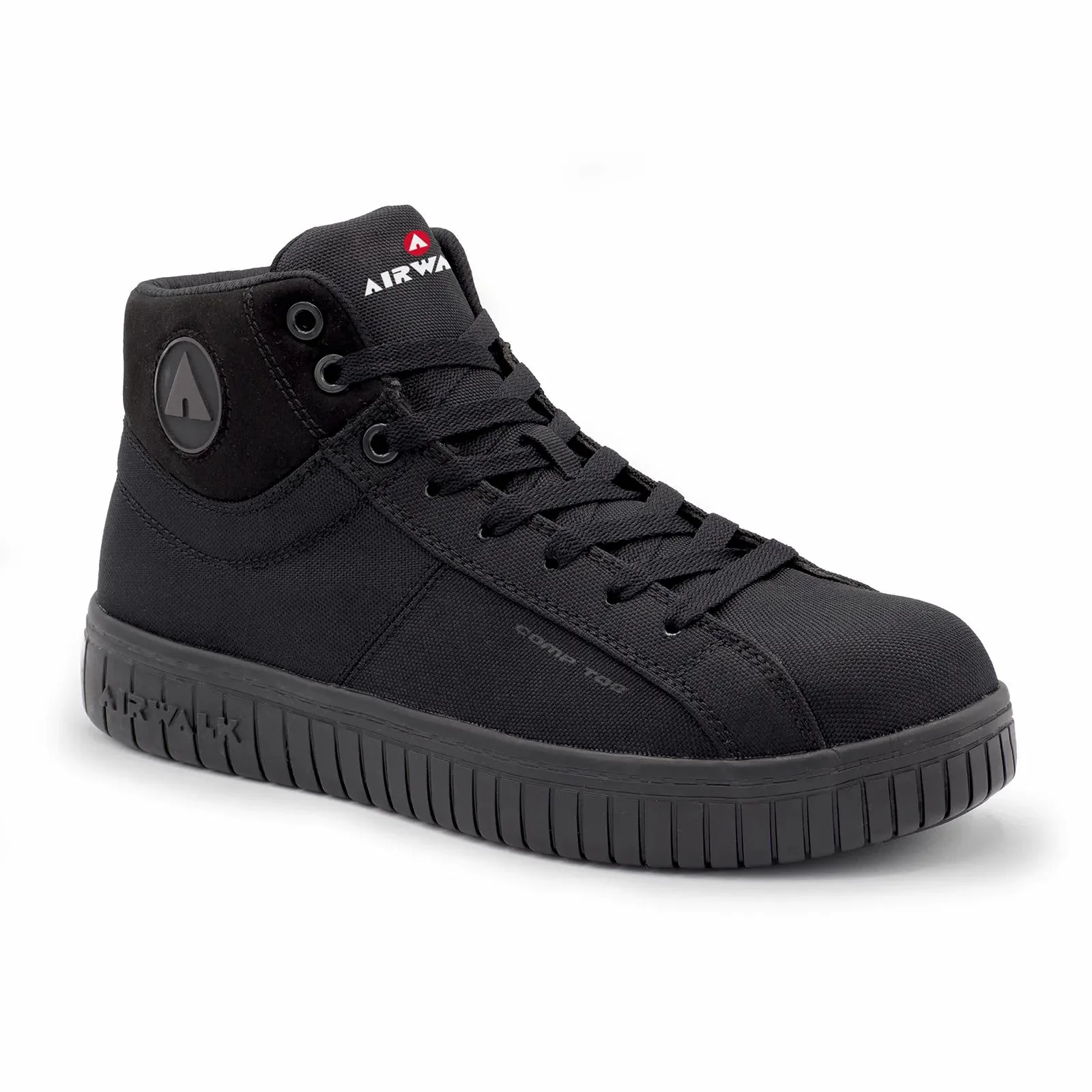 Deuce Mid Composite Toe Work Boots – Black/Black - Image 2