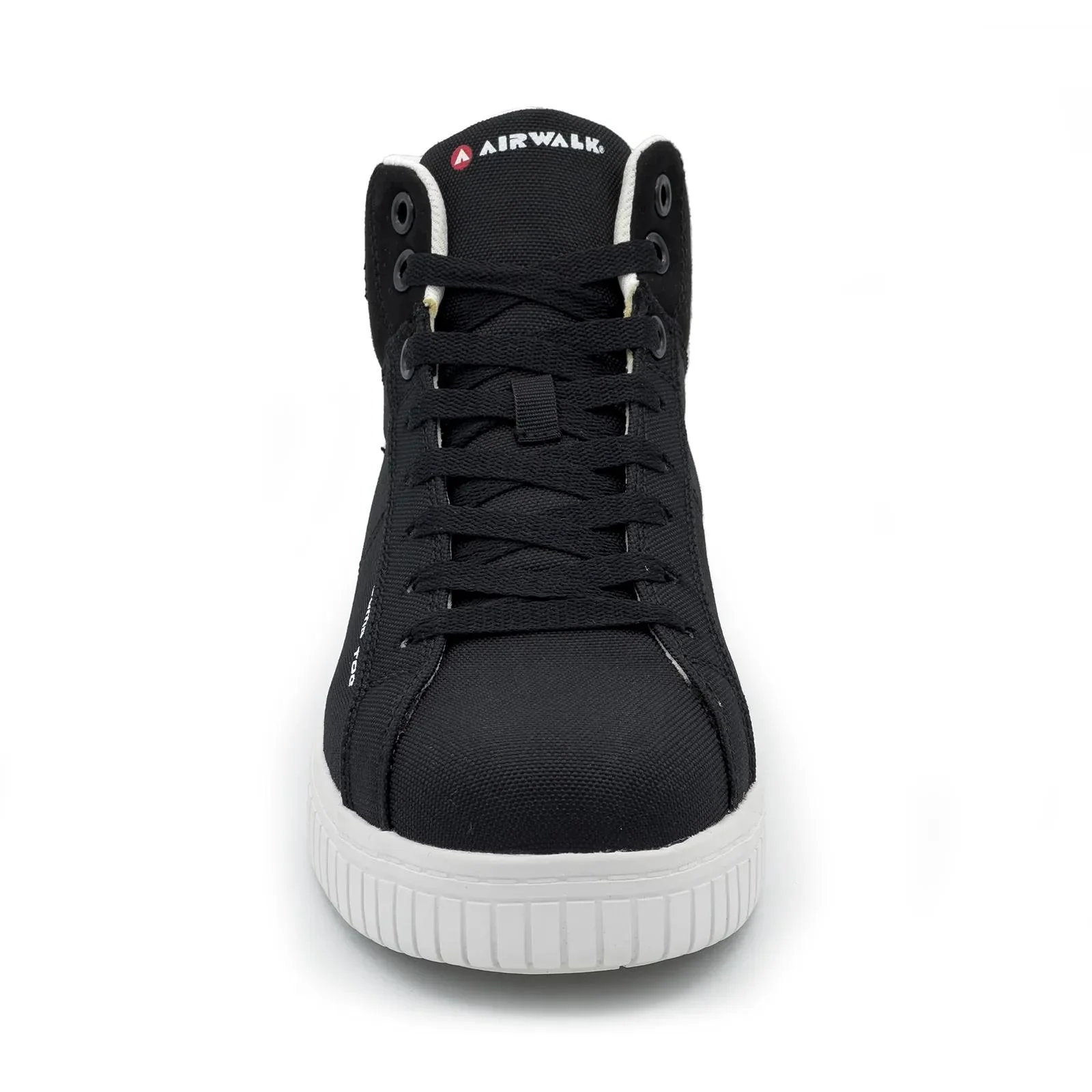 Deuce Mid Composite Toe Work Boots – Black/White - Image 6