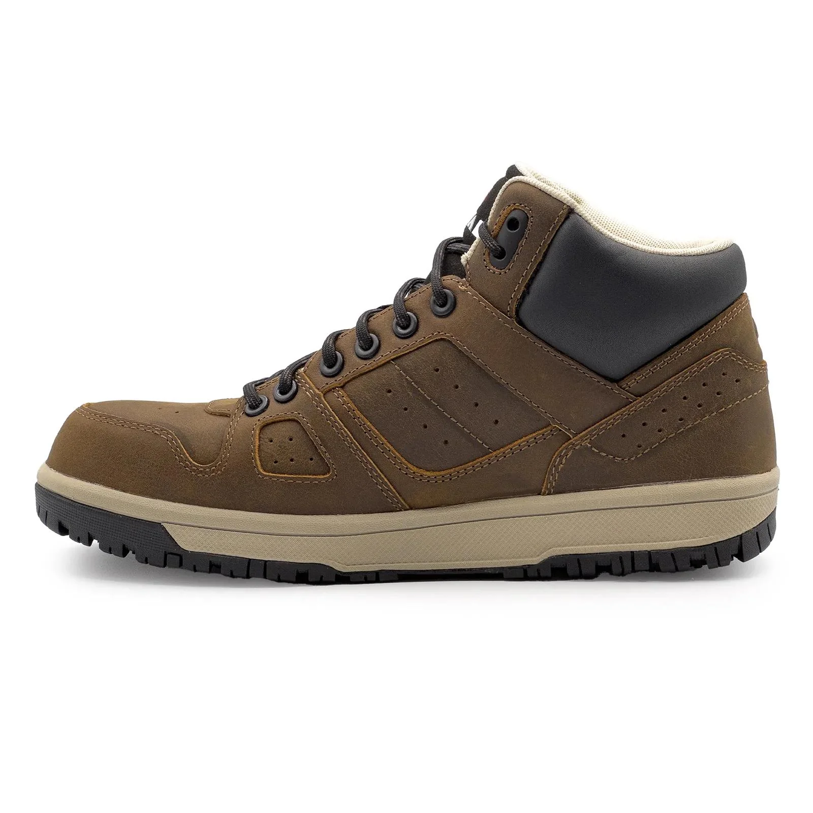 Mongo Leather SD10 Women’s Composite Toe Mid Work Boots – Brown - Image 6