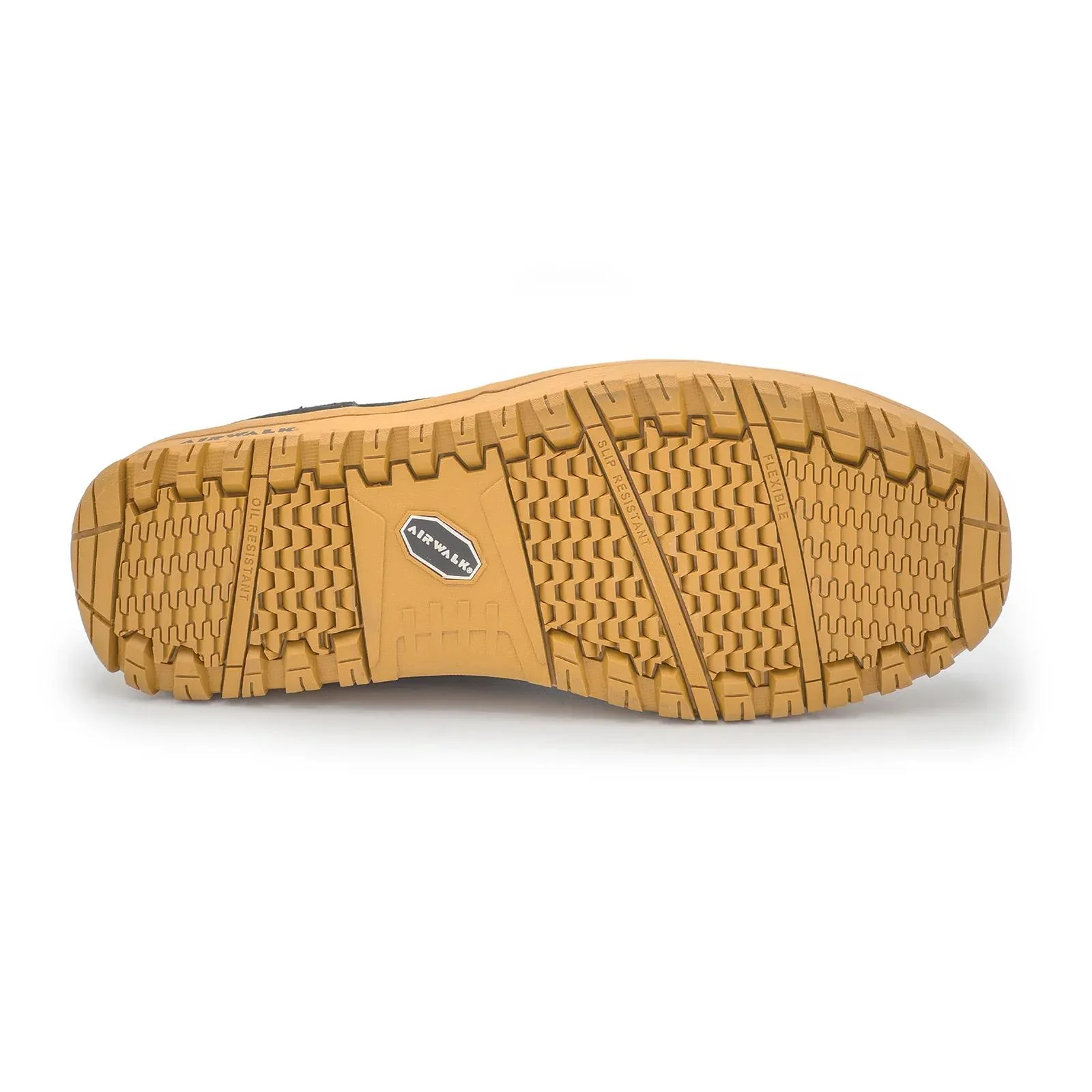 Mongo Suede Low Composite Toe Work Shoes – Black/Gum - Image 3
