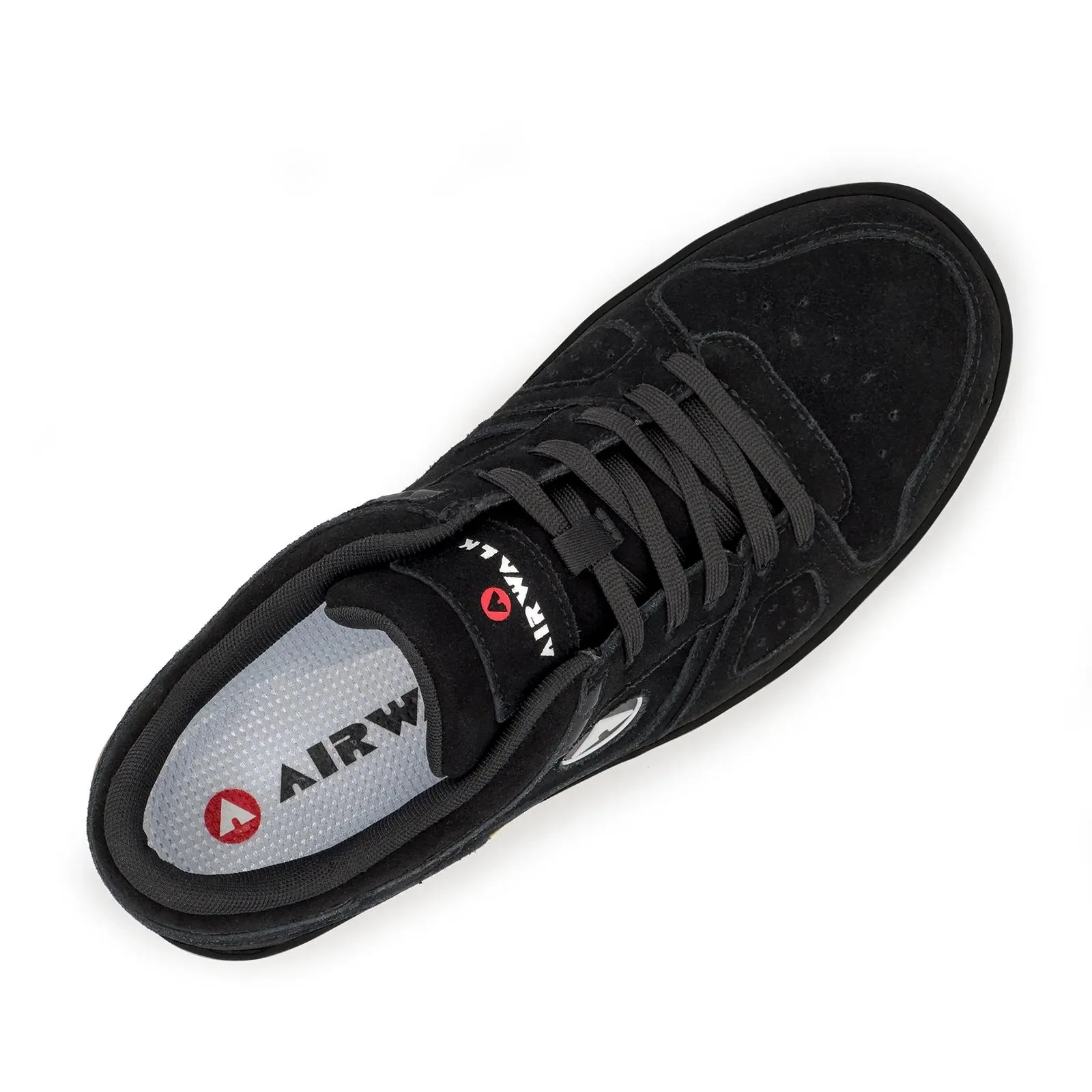 Mongo Suede Low Women’s Composite Toe Work Shoes – Black/Gum - Image 4