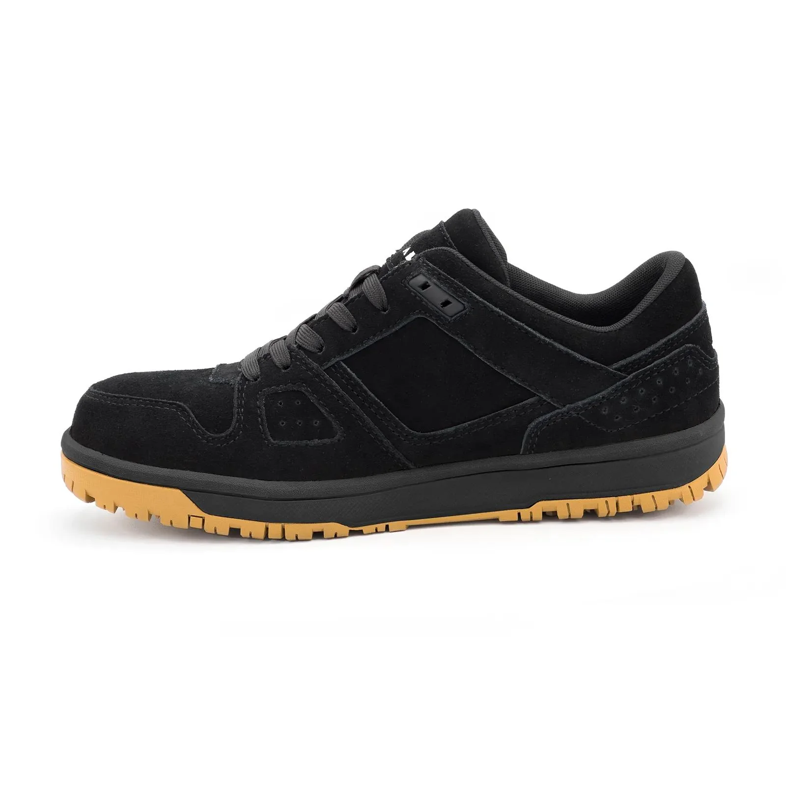 Mongo Suede Low Women’s Composite Toe Work Shoes – Black/Gum - Image 7