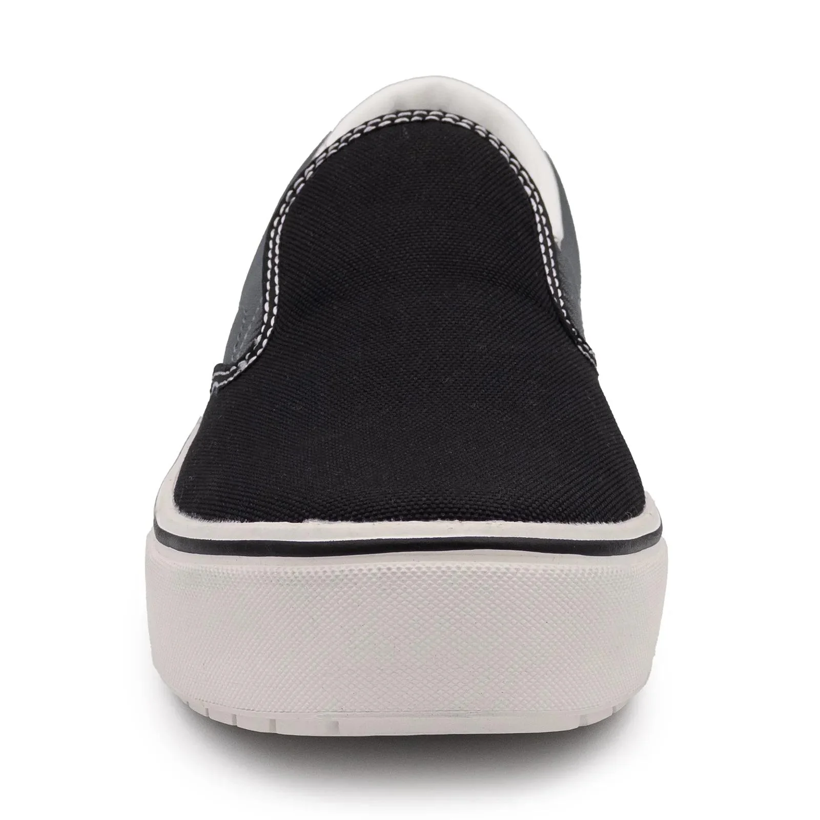 Venice Canvas Slip-On Women’s Composite Toe Work Shoes – Black/Castle Rock - Image 8