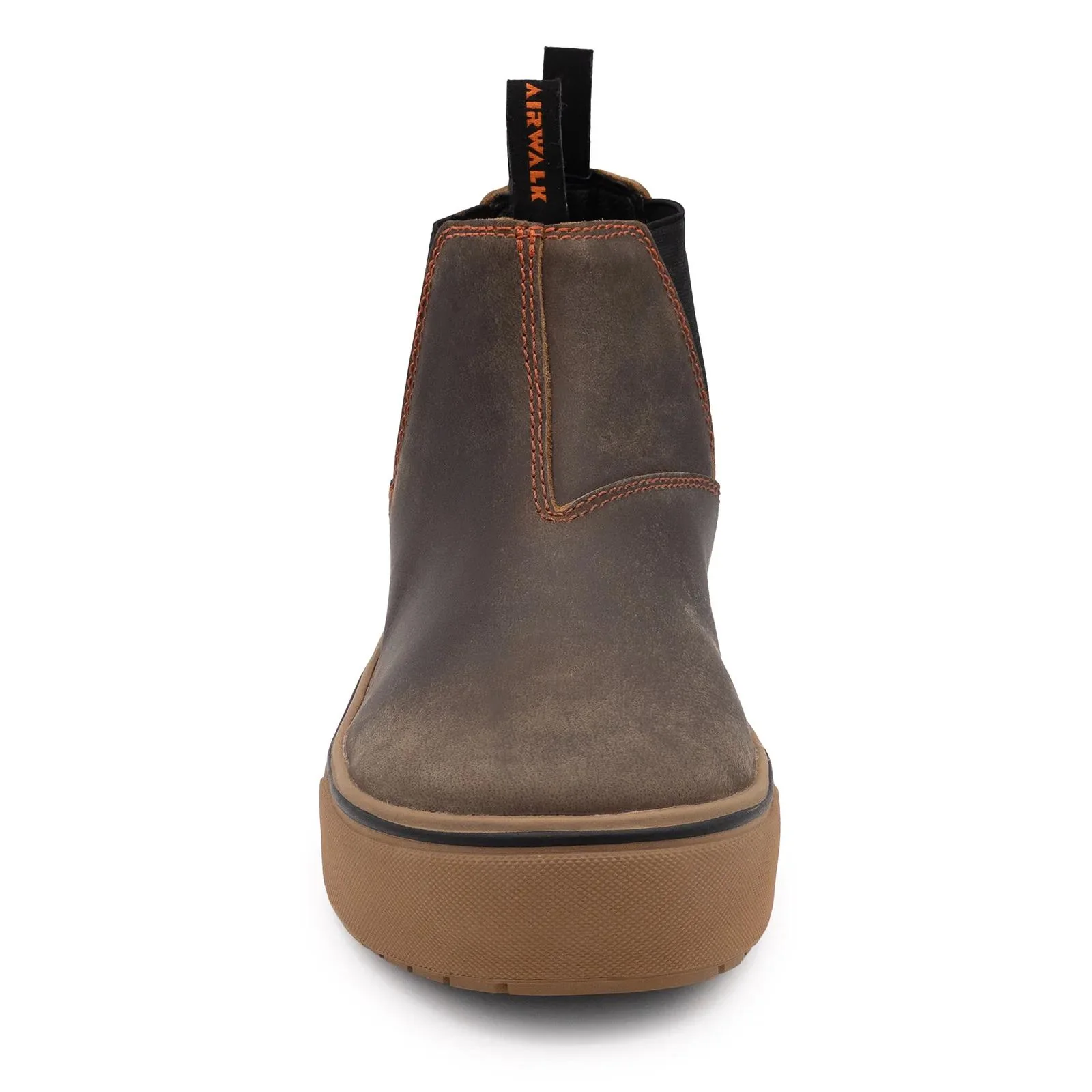 Venice Leather Chelsea Composite Toe Work Boots – Brown/Gum - Image 8