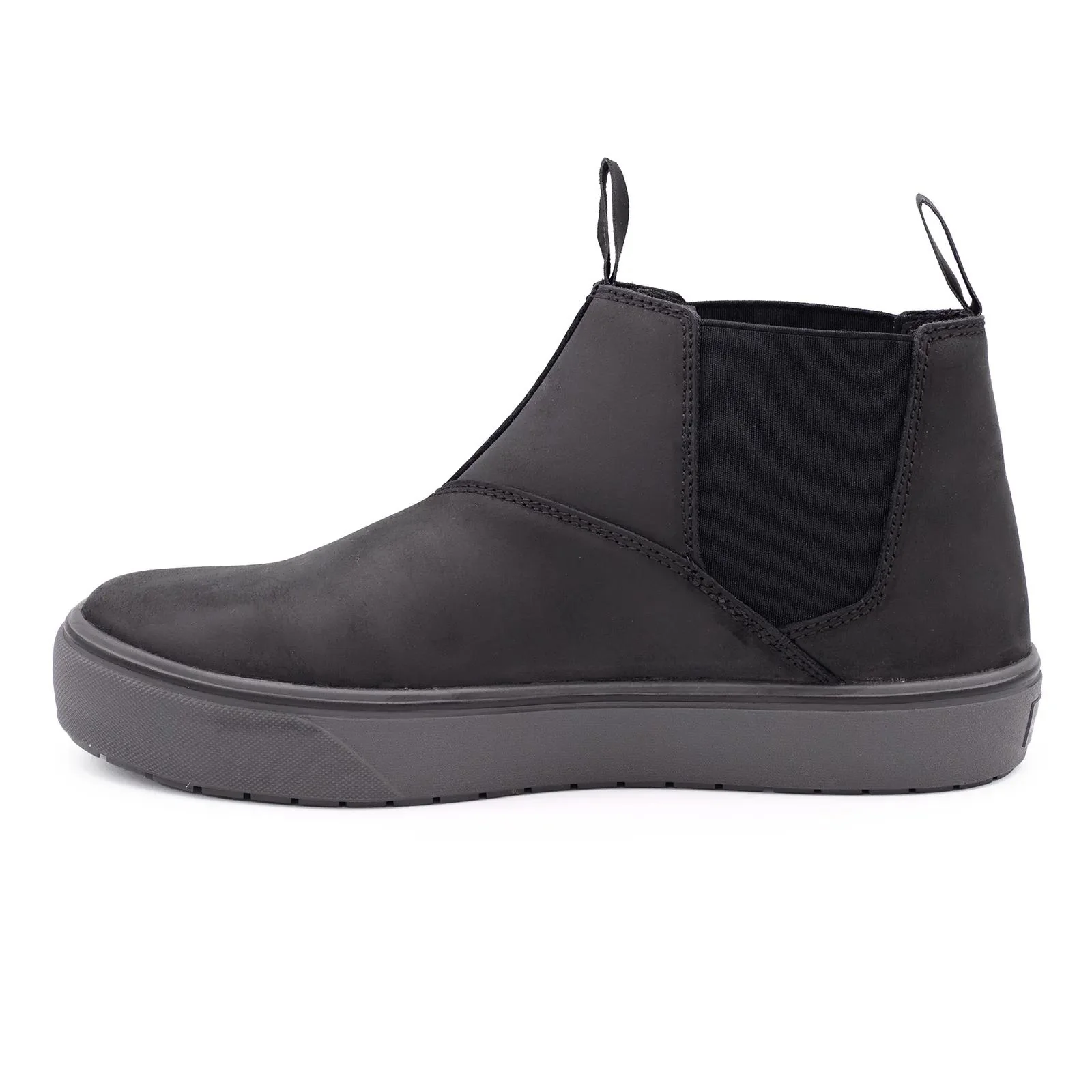 Venice Leather Chelsea Composite Toe Work Boots – Black/Forged Iron - Image 7