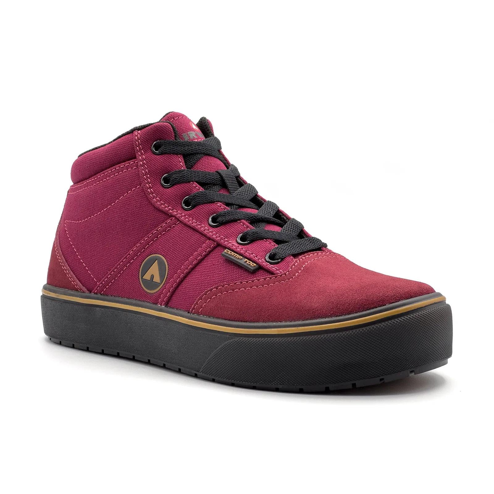 Venice Mid Composite Toe Work Shoes – Tawny Port - Image 2