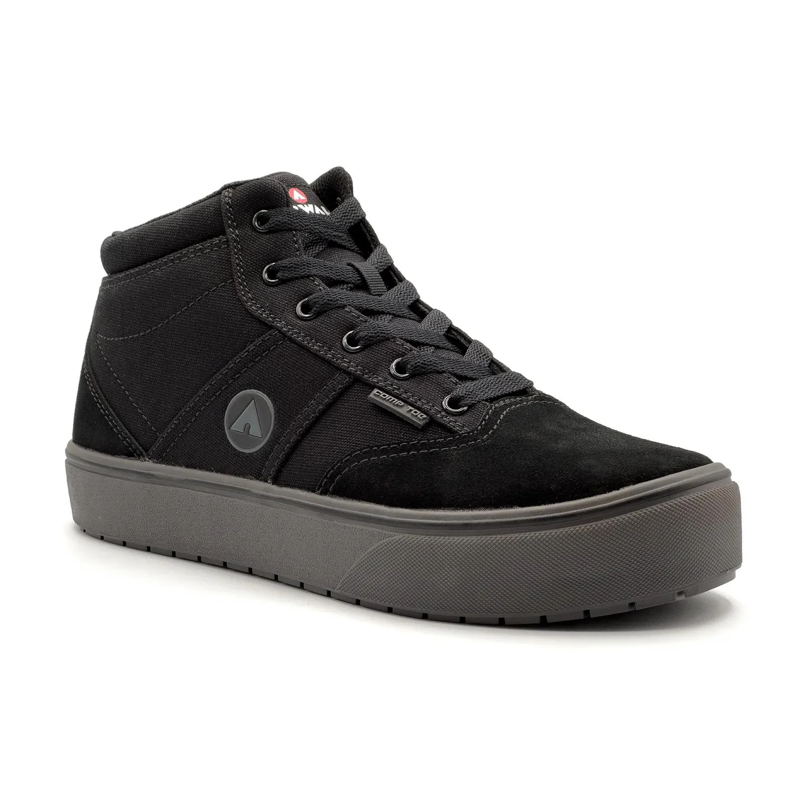 Venice Mid Women’s Composite Toe Work Shoes – Black - Image 2