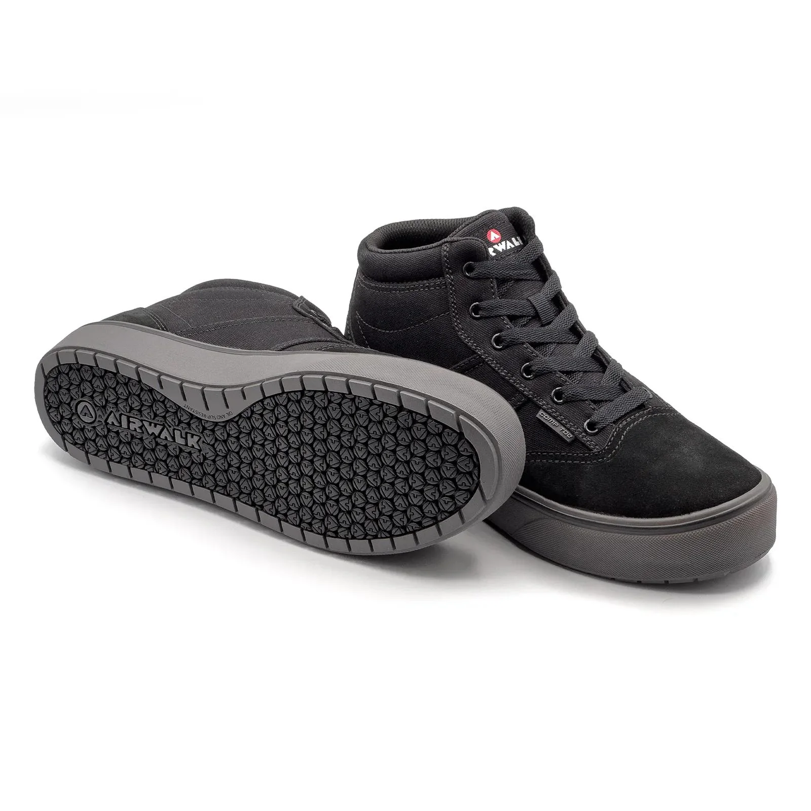 Venice Mid Women’s Composite Toe Work Shoes – Black - Image 6