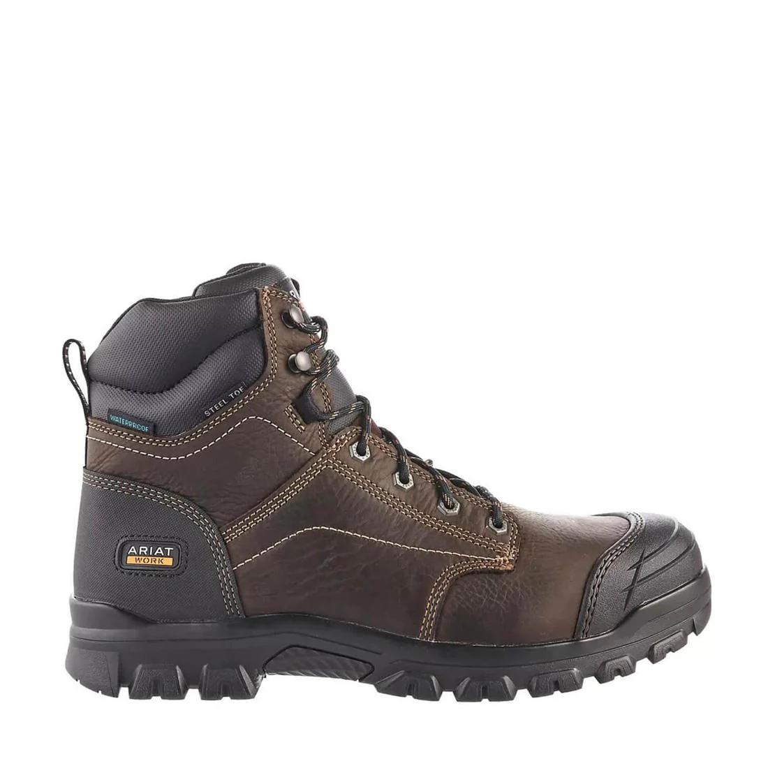 Treadfast 6" Soft-Toe Waterproof Boot Brown - Image 6