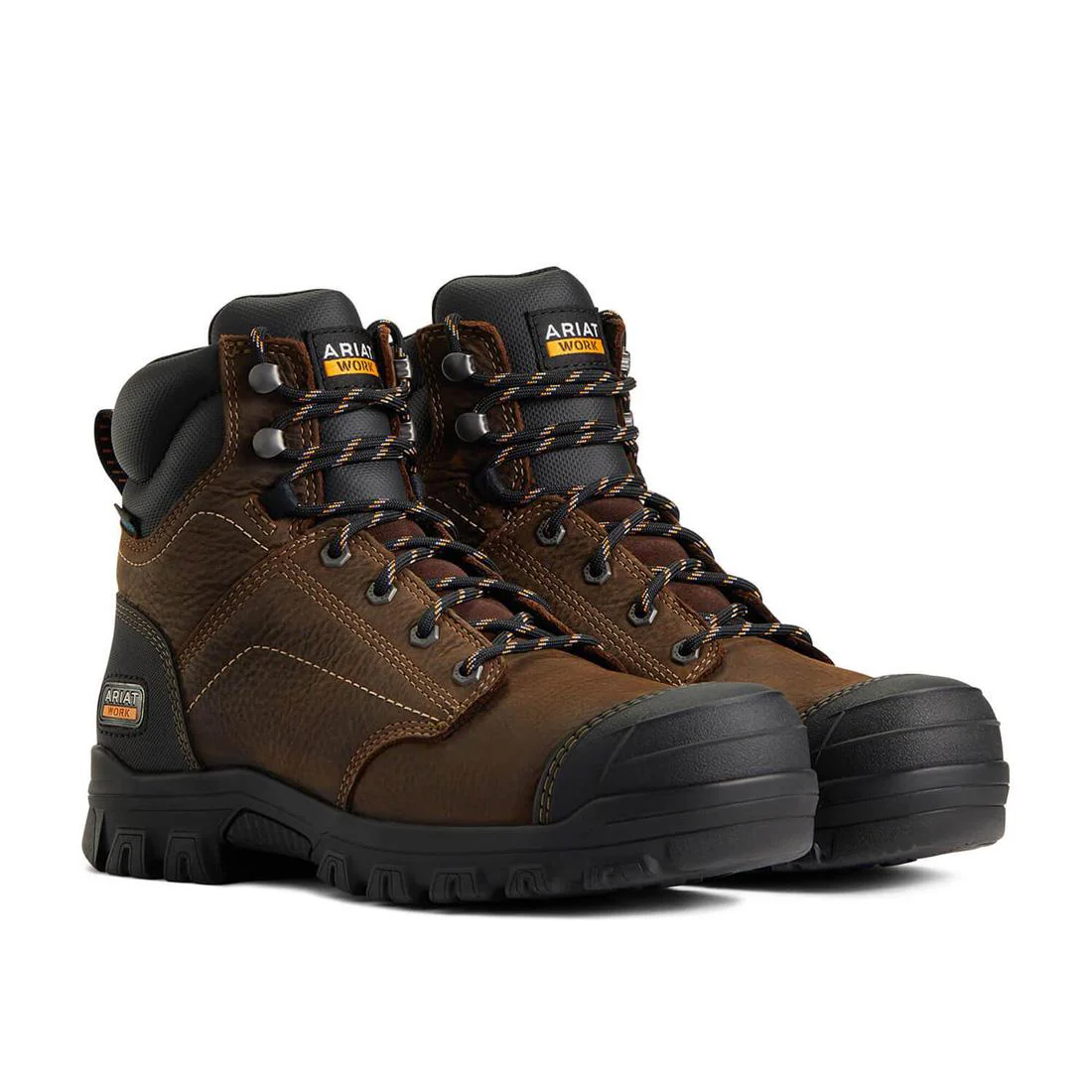 Women's Treadfast 6" Steel-Toe Work Boot Dark Brown - Image 6
