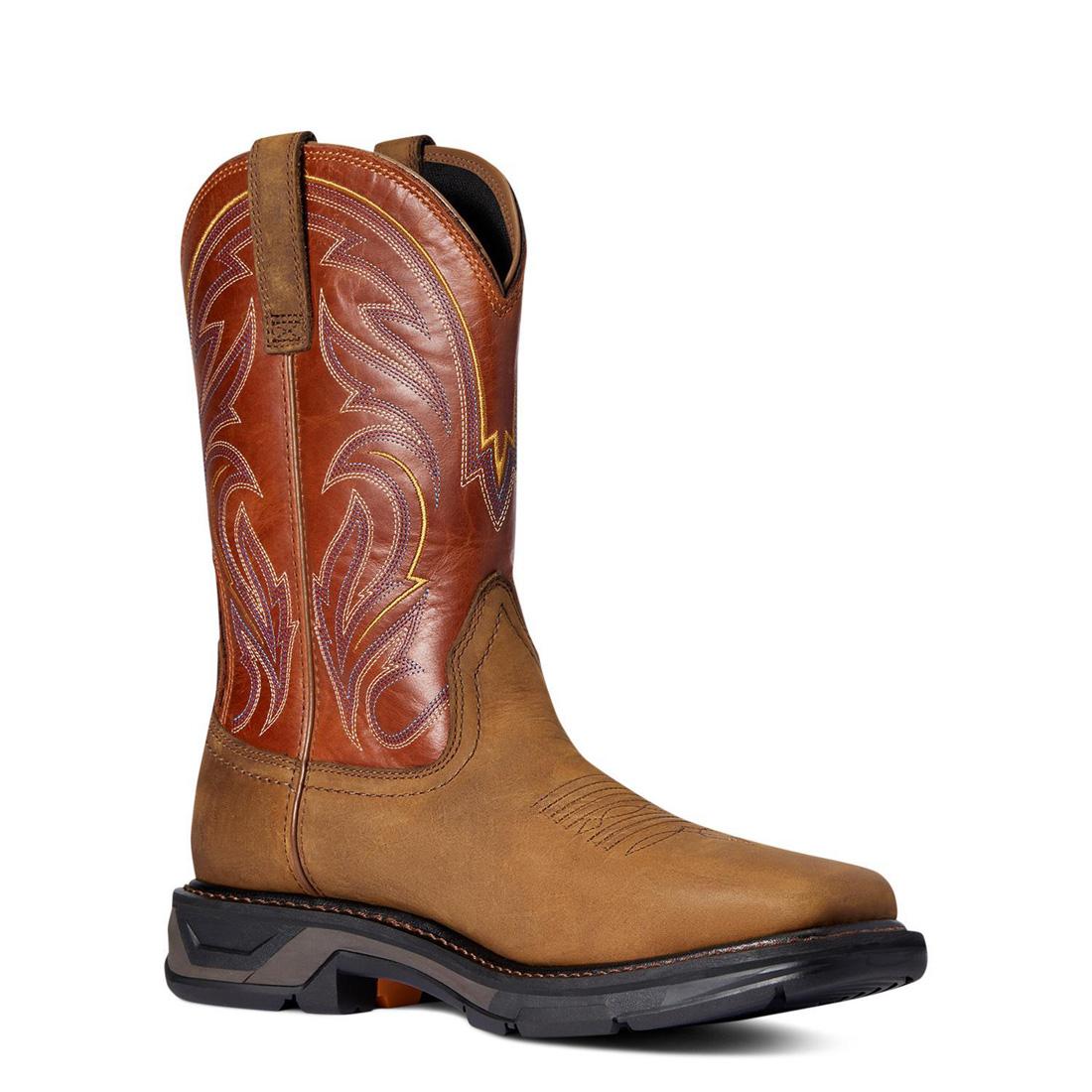 WorkHog XT Cottonwood Work Boot Dark Earth - Image 2