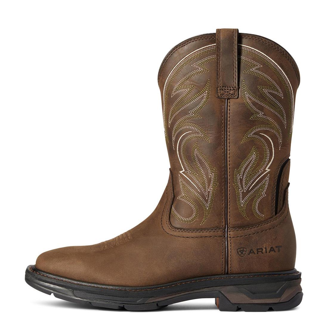WorkHog XT Cottonwood Work Boot Distressed Brown - Image 5