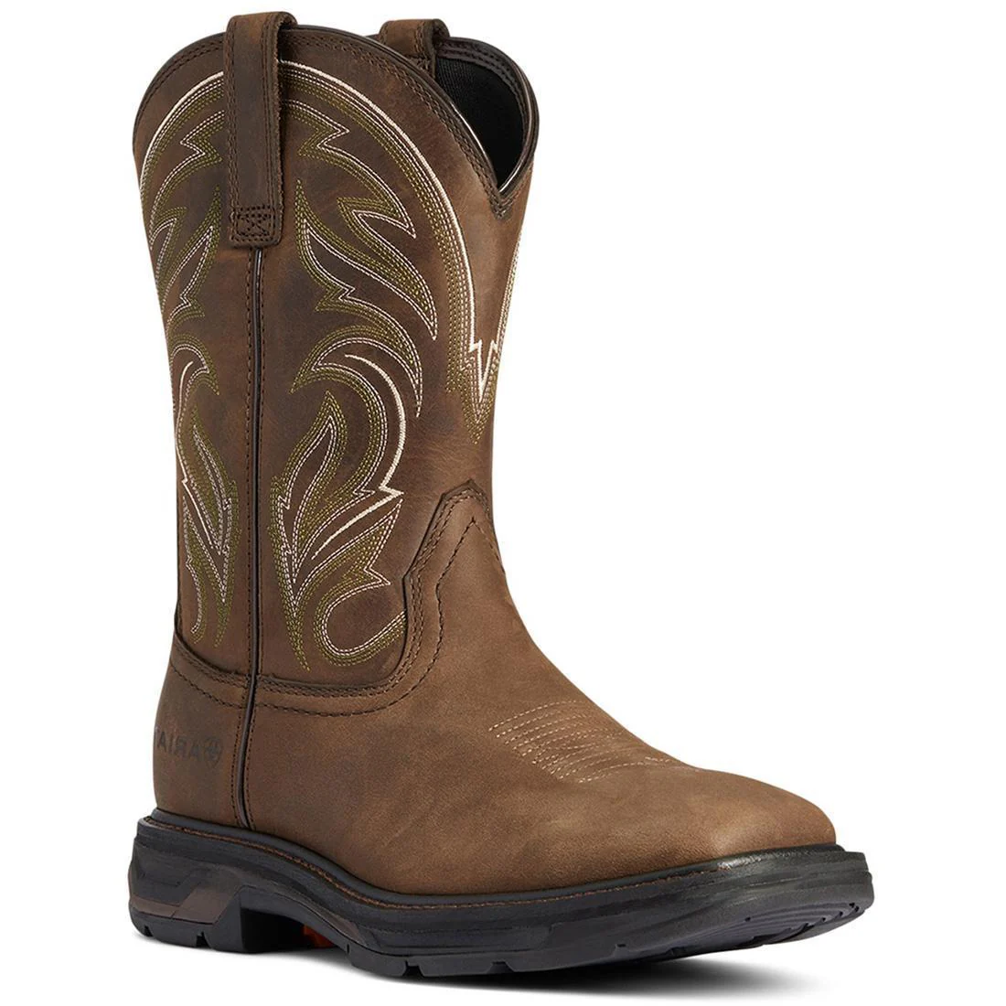 WorkHog XT Cottonwood Work Boot Distressed Brown - Image 7