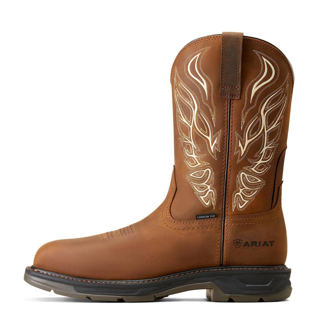 WorkHog XT Phoenix Carbon Toe Work Boot Distressed Brown - Image 6