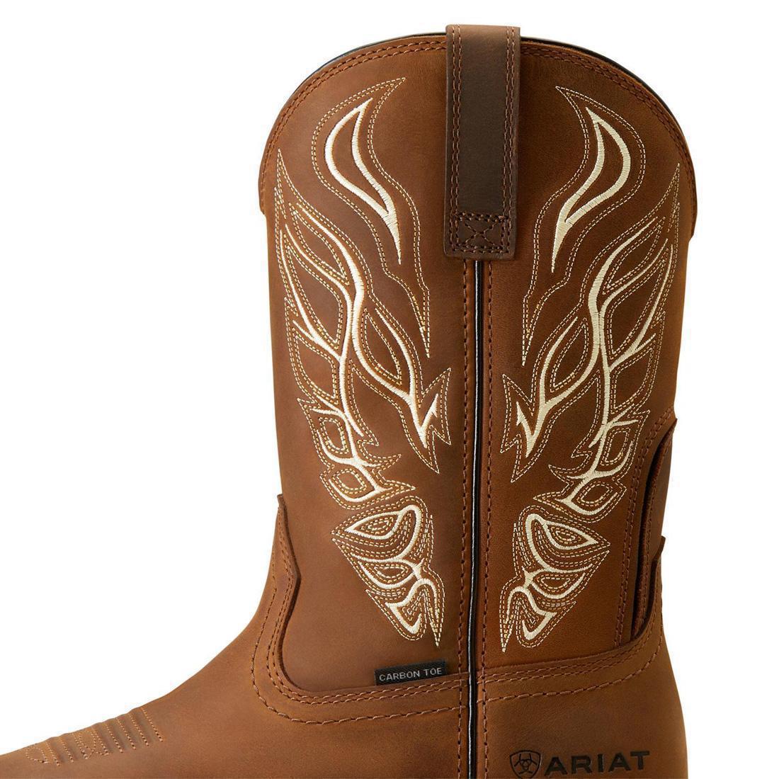 WorkHog XT Phoenix Carbon Toe Work Boot Distressed Brown - Image 8