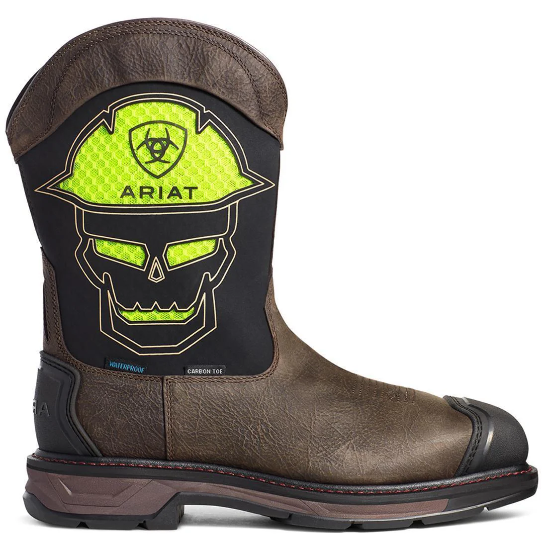 WorkHog XT VentTEK Carbon-Toe Pull On Work Boot Brown