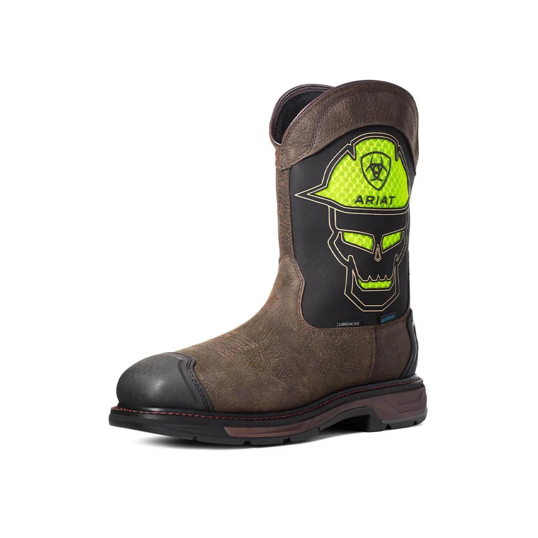 WorkHog XT VentTEK Carbon-Toe Pull On Work Boot Brown - Image 6