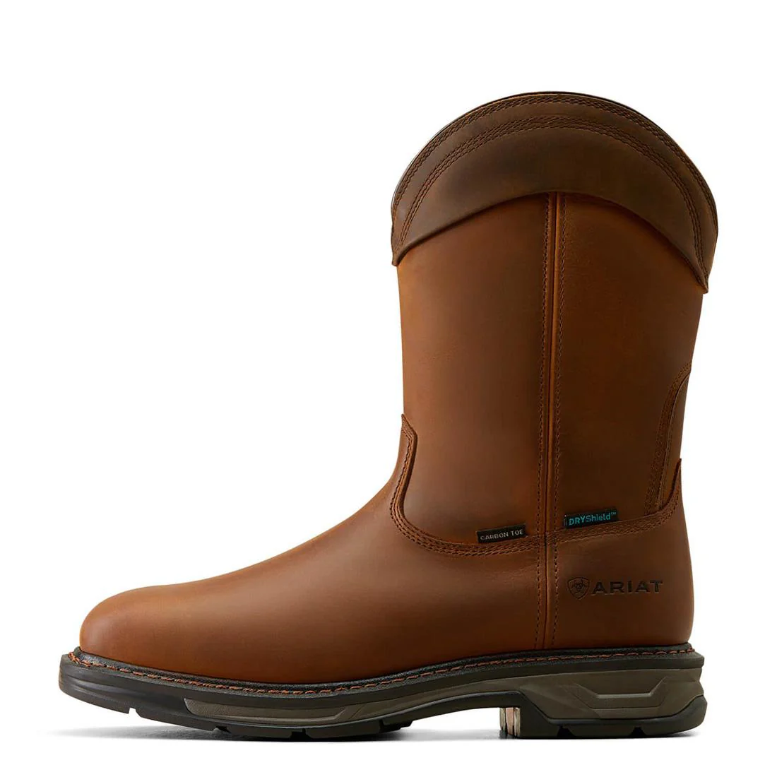 WorkHog XT Wellington Waterproof Carbon-Toe Work Boot Distressed Brown - Image 6