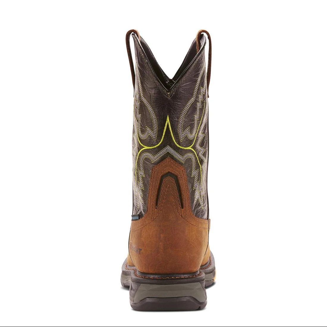WorkHog XT Wide Square Toe Waterproof Carbon Toe Work Boot Tumbled Bark - Image 5