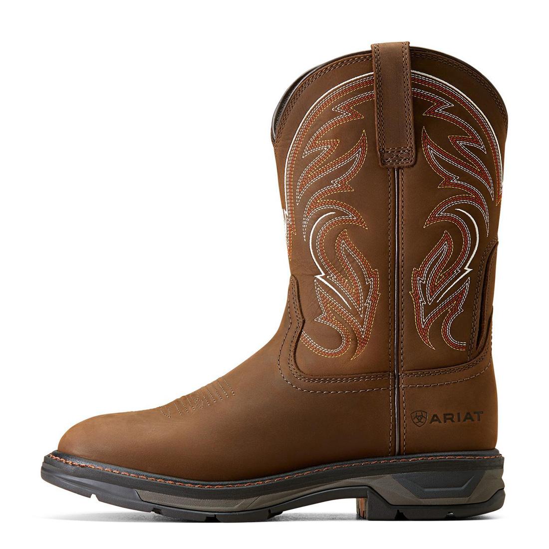 WorkHog XT Work Boot Distressed Brown - Image 5