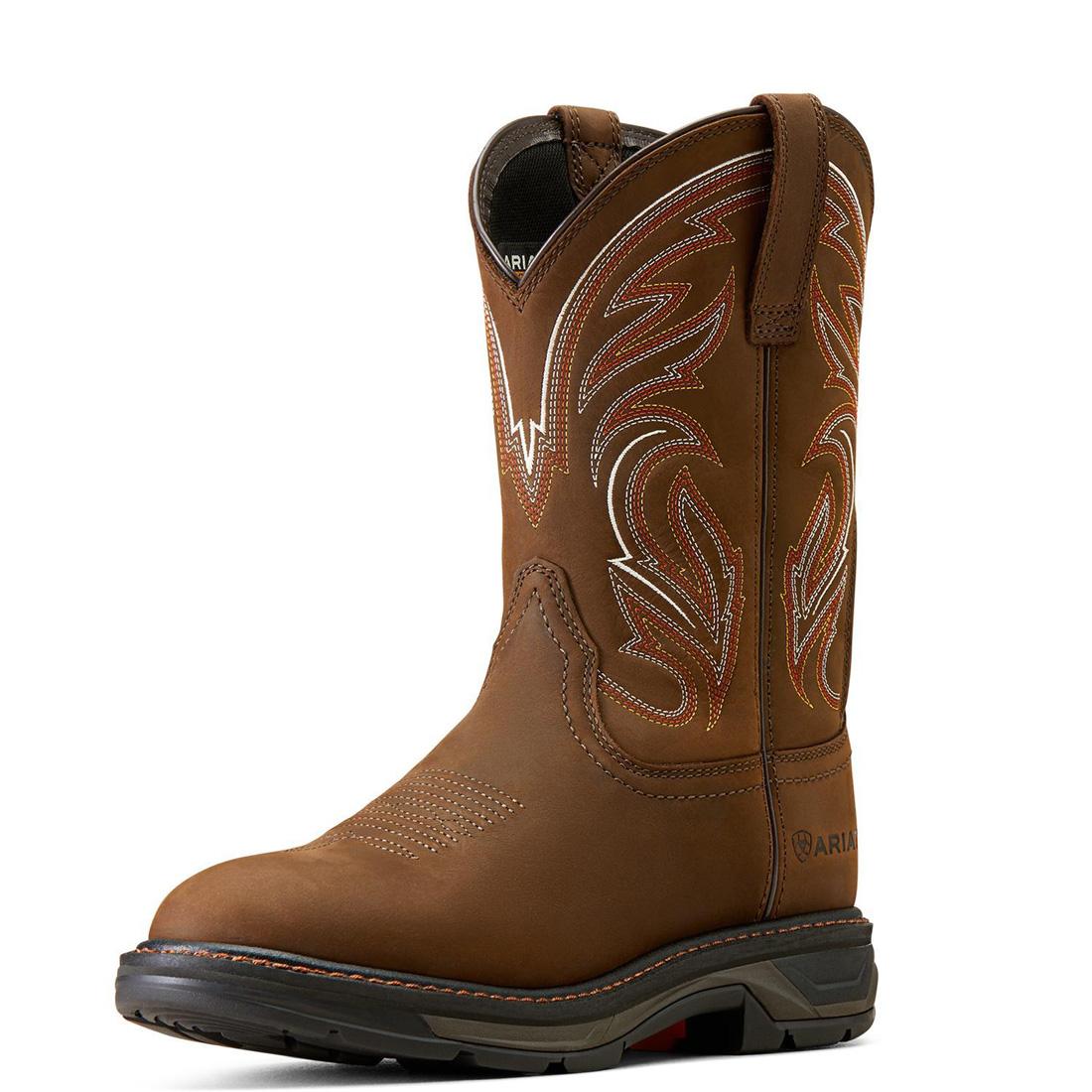 WorkHog XT Work Boot Distressed Brown - Image 7