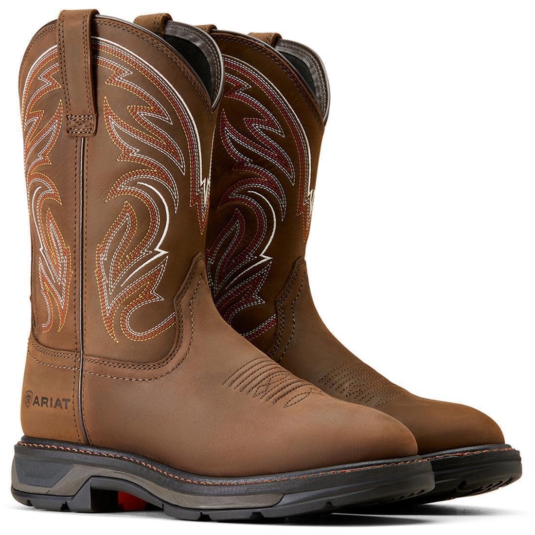 WorkHog XT Work Boot Distressed Brown - Image 8