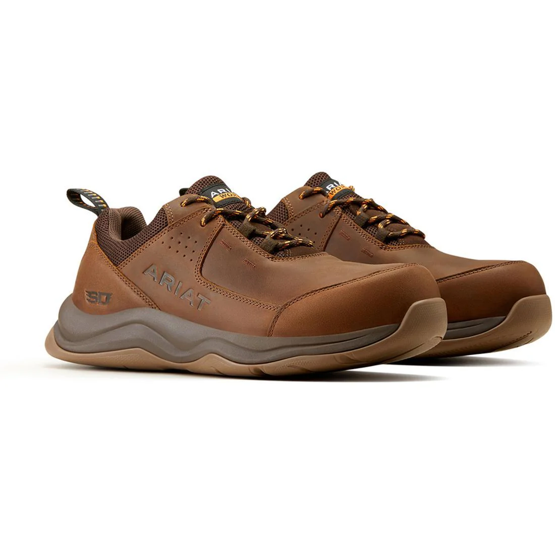 Working Mile SD Composite-Toe Work Boot Distressed Brown