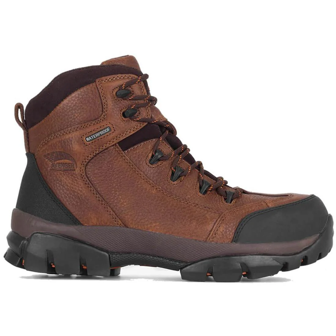 6" Waterproof Insulated Composite Toe Work Boots – Brown