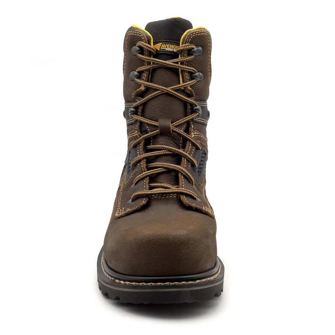 A-Max Dozer Waterproof Composite Toe 8" Boots - Brown - Image 4