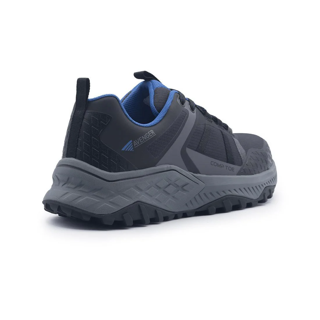 Aero Trail Composite Toe Work Shoes – Black/Blue - Image 4