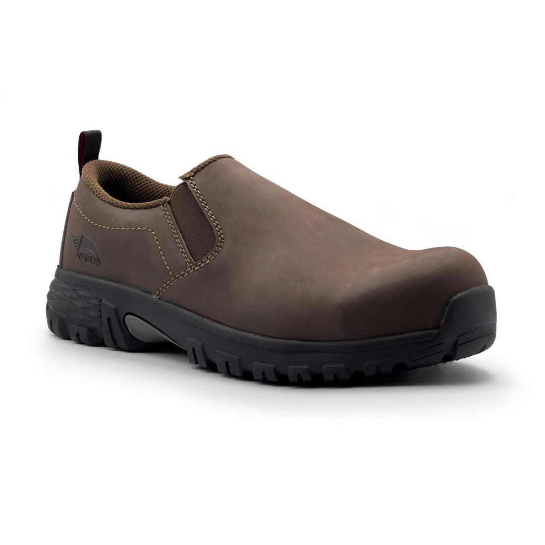 Flight Women’s Composite Toe SD10 Work Shoes – Brown - Image 2