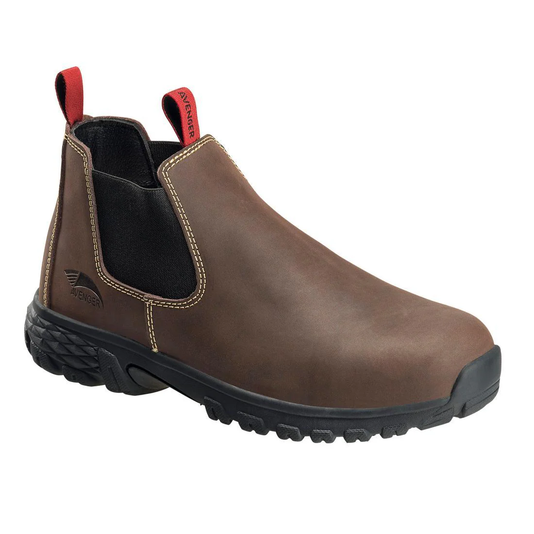 Flight Women’s Composite Toe SD10 Romeo Work Shoe – Brown - Image 2