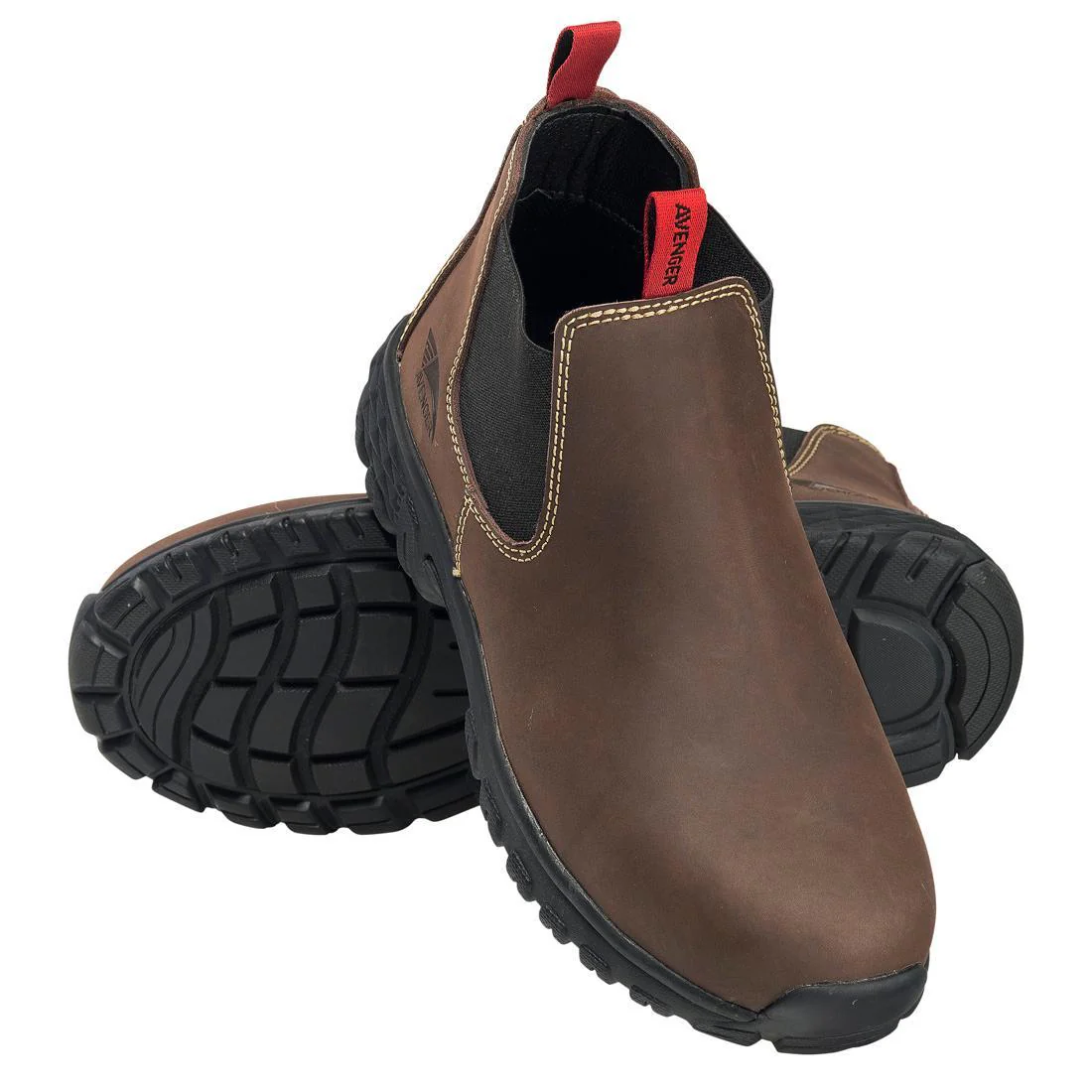 Flight Women’s Composite Toe SD10 Romeo Work Shoe – Brown - Image 8