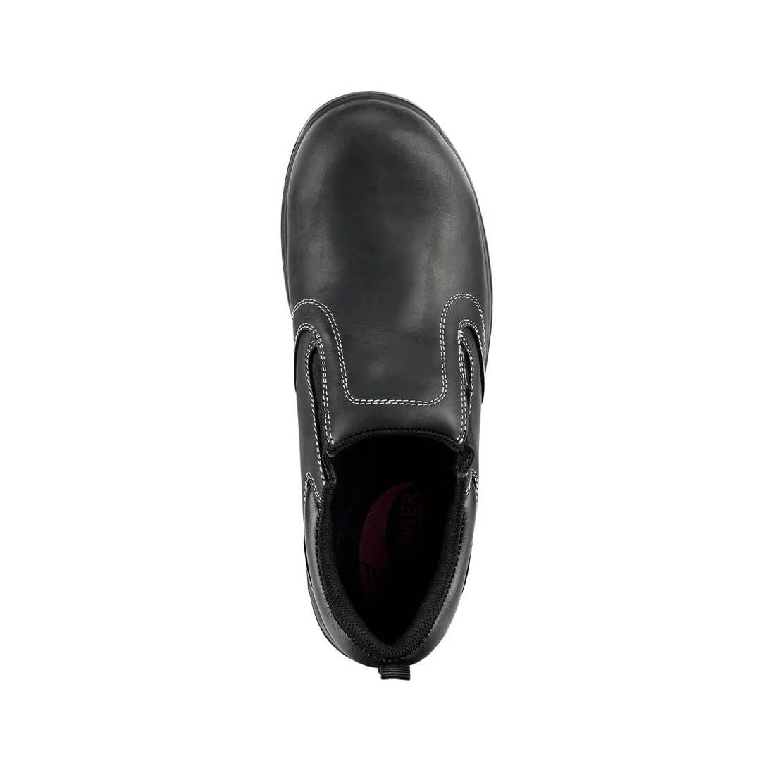 Foreman Waterproof Composite Toe Slip On Work Shoes – Black - Image 6