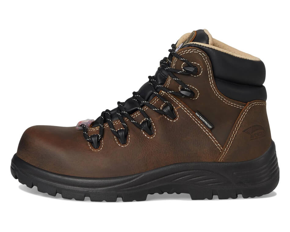 Framer Women’s Insulated Puncture Resistant Composite Toe Work Boots – Brown - Image 9