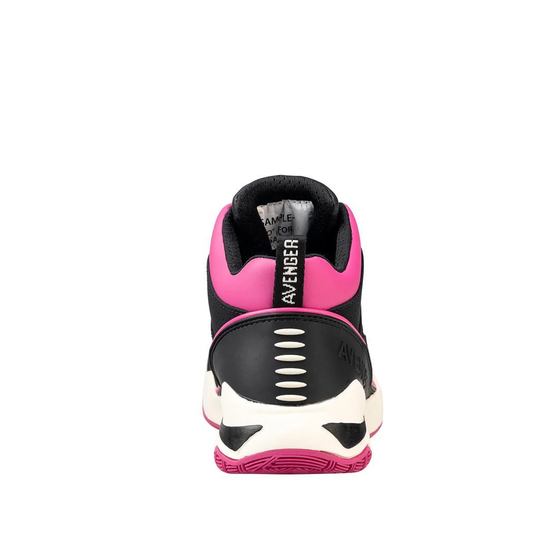 Reaction Women’s Aluminum Toe Work Boots – Black/Pink - Image 5