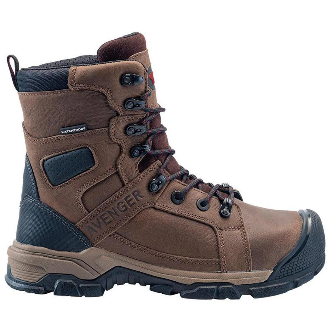 Ripsaw Puncture Resistant Alloy Toe 8" Boots - Brown